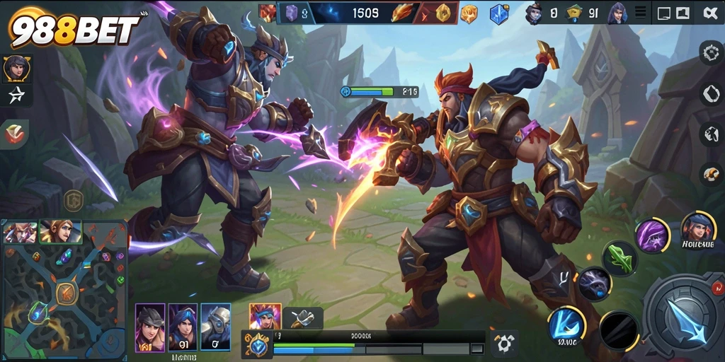 Tangkapan layar gameplay 988BET yang menarik dan mendebarkan.