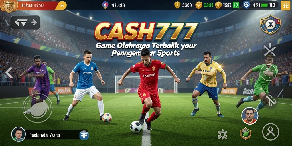 Tampilan gameplay <strong>CASH777</strong> yang memukau dan penuh aksi olahraga.