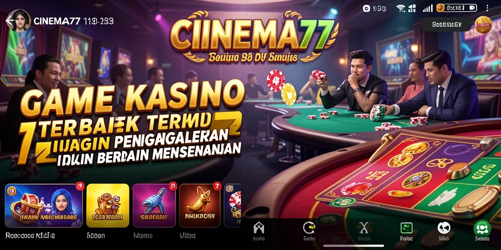 Tampilan menarik dari gameplay <strong>CINEMA77</strong> yang memukau.