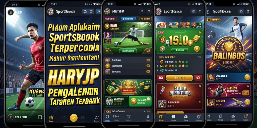 Tampilan menarik dari gameplay aplikasi Sportsbook HARAPJP.