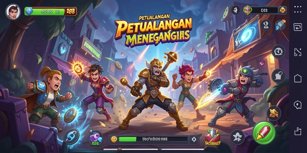 Screenshot gameplay HOMEBET88 yang menarik dan penuh aksi.
