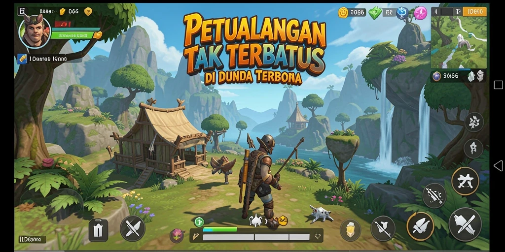 Gameplay menarik di dunia terbuka ID66 dengan grafis menakjubkan.