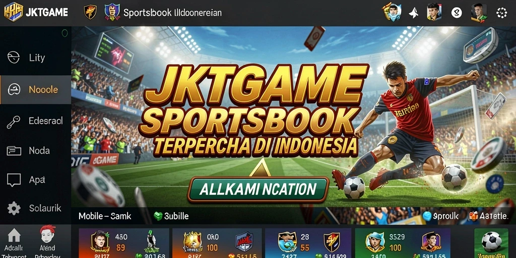 Tampilan gameplay seru dengan berbagai jenis taruhan.
