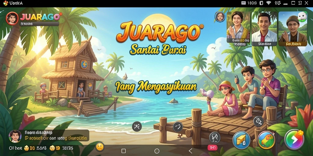 Screenshot gameplay JUARAGO yang menunjukkan keseruan permainan Casual.