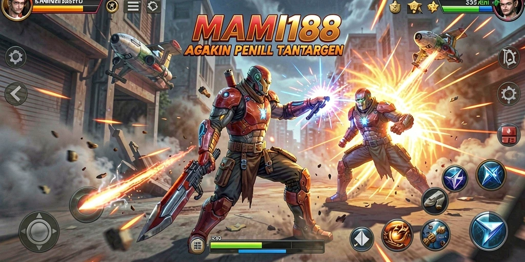 Screenshot tampilan gameplay seru dalam MAMI188 dengan aksi yang mendebarkan.