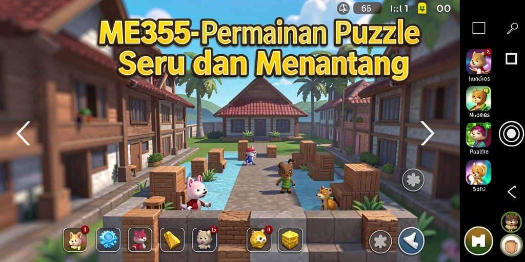 Gameplay puzzle yang menantang dan seru di ME355