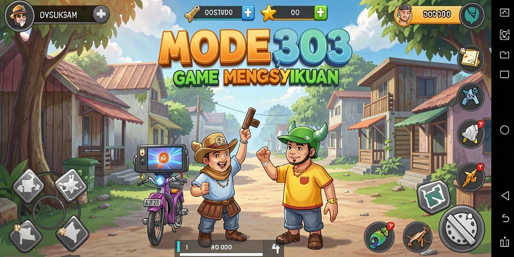 Gameplay menarik dan seru dari MODE303 yang menghibur.