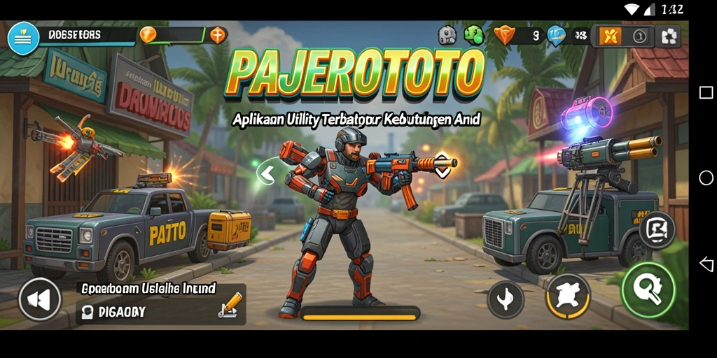 Screenshot PAJEROTOTO yang menampilkan antarmuka pengguna yang sederhana dan intuitif.