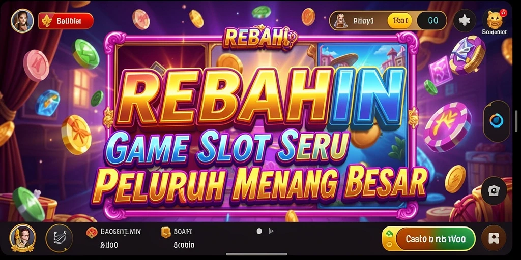Tampilan menarik dari gameplay Slot REBAHIN yang mengasyikkan.