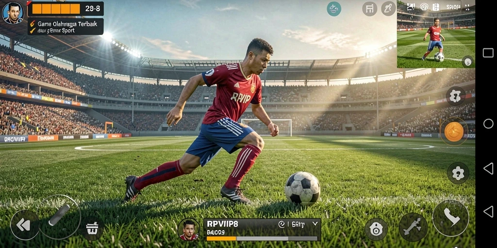 Tampilan gameplay RPVIP8 yang seru dan kompetitif.