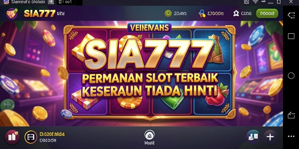 Screenshot gameplay SIA777 menampilkan keseruan bermain slot.