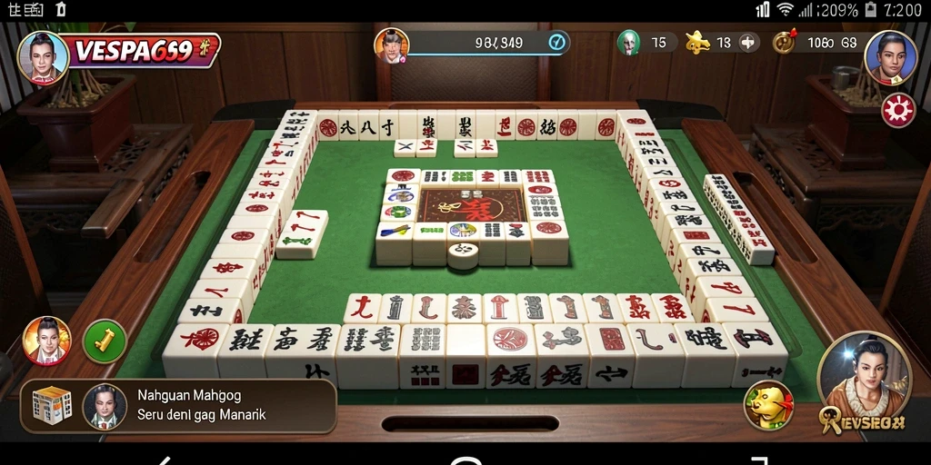 Tampilan gameplay VESPA69 yang menarik dan seru.