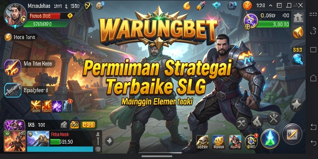 Tangkapan layar gameplay <strong>WARUNGBET</strong> menunjukkan aksi seru dalam strategi SLG.