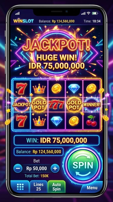 Pengguna menikmati berbagai fitur menarik di winslot.